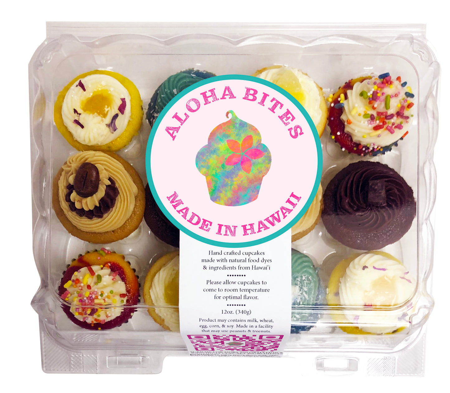 Aloha Bites Mini Cupcakes