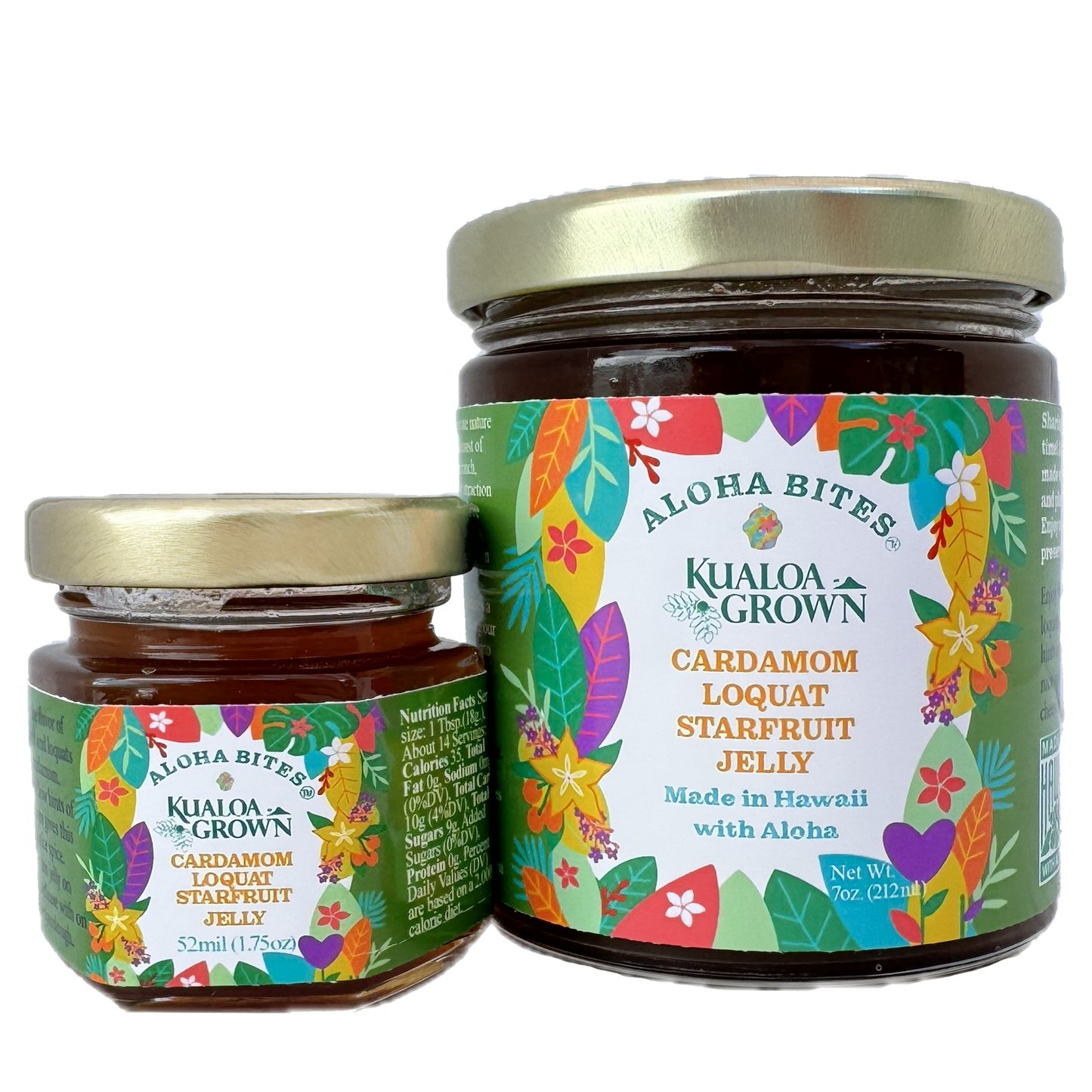 Kualoa Grown Cardamom Loquat Starfruit Jelly