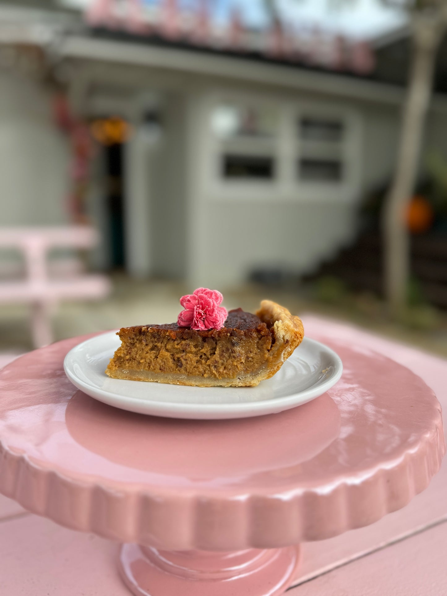 Pumpkin Pecan Pie