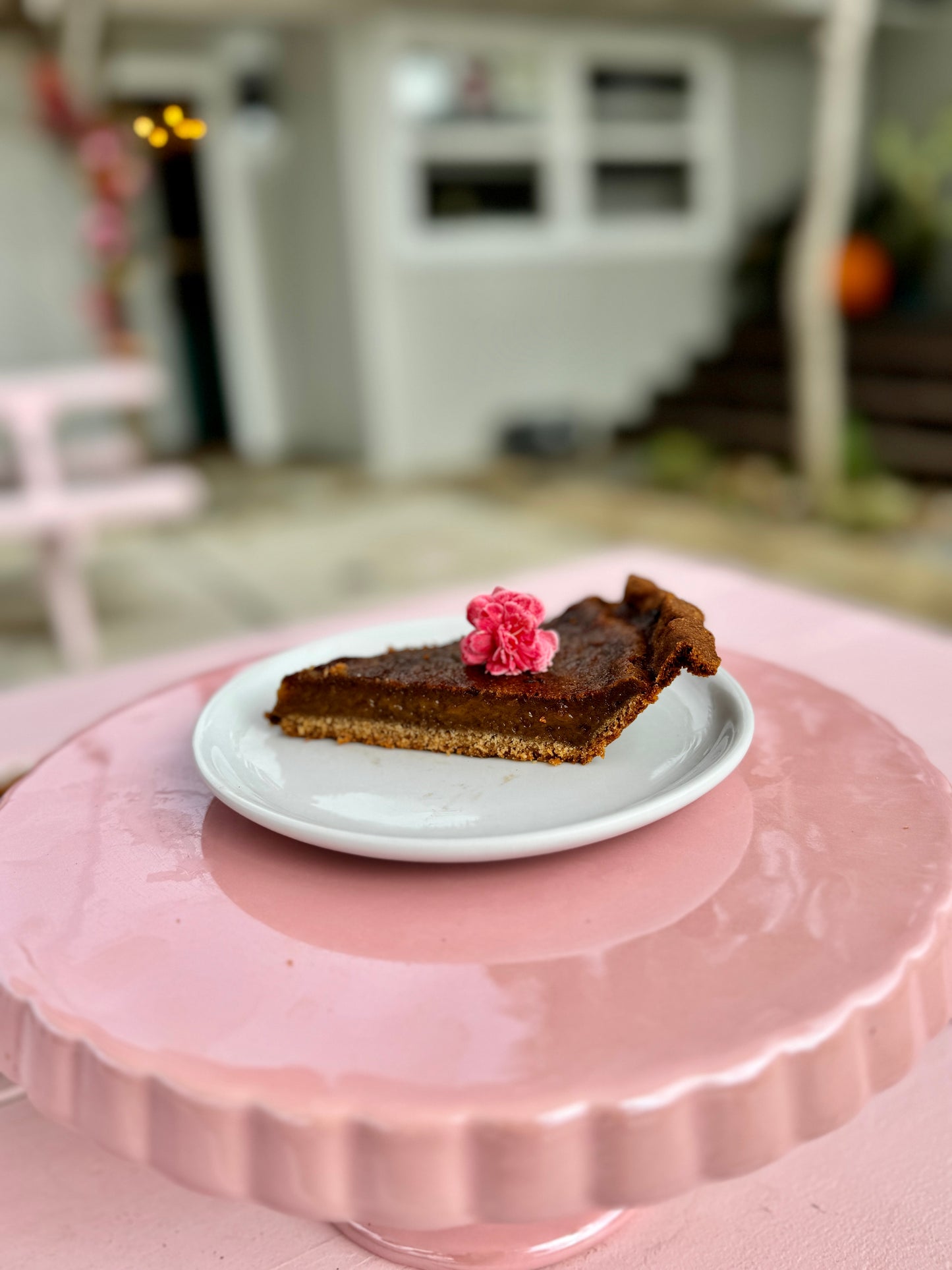 Tangy Pumpkin Pecan Pie with 'Ulu Crust