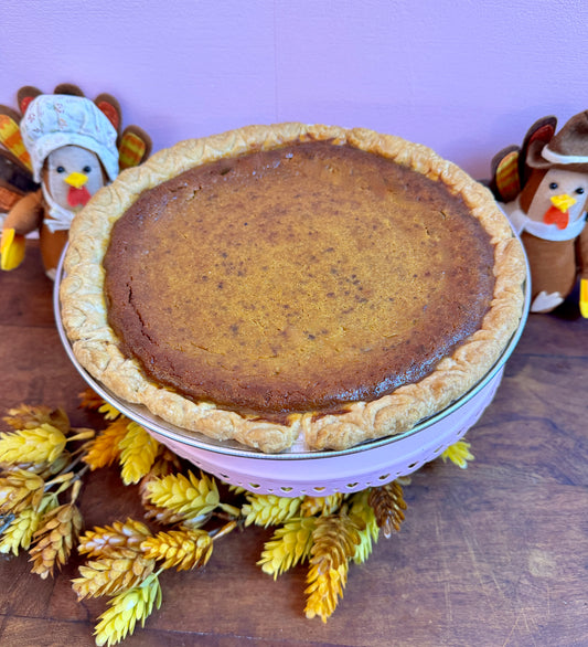 Pumpkin Pecan Pie