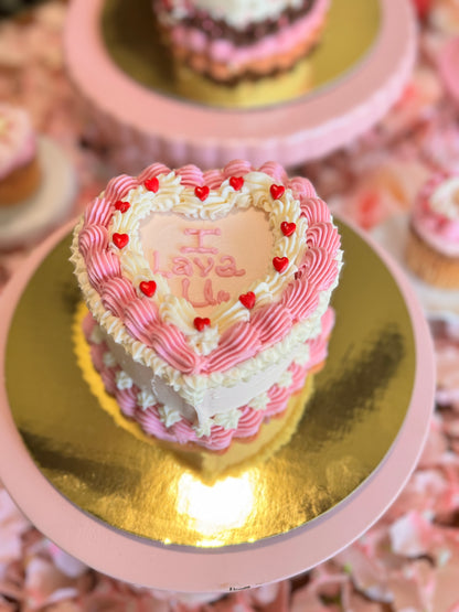 Heart Lunchbox Cake