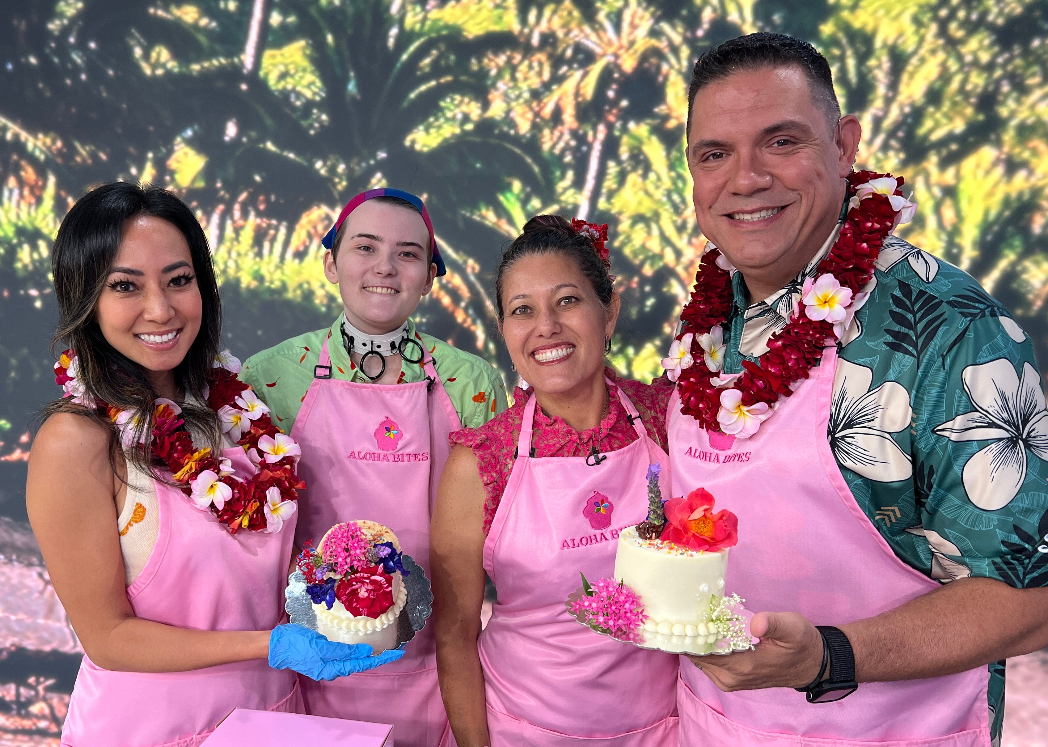 Load video: Aloha Bites decorates cakes and cupcakes on the Living 808 Hawaii Show