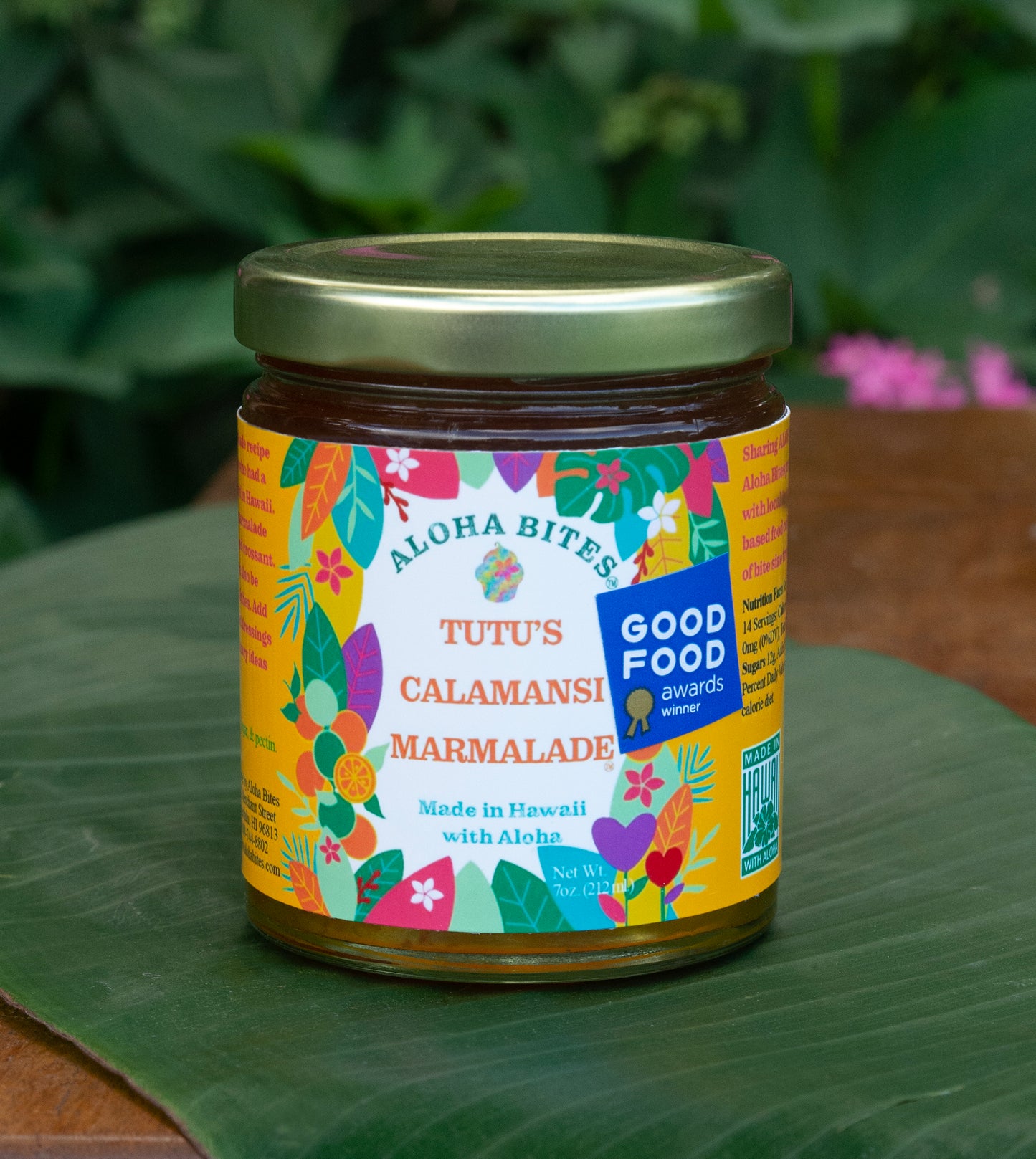 Aloha Bites Award Winning Tutu's Calamansi Marmalade